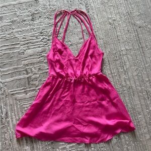 Victoria’s Secret Satin Elegant Pink Night Slip